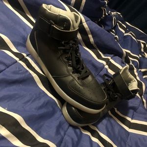 Black Light up shoes